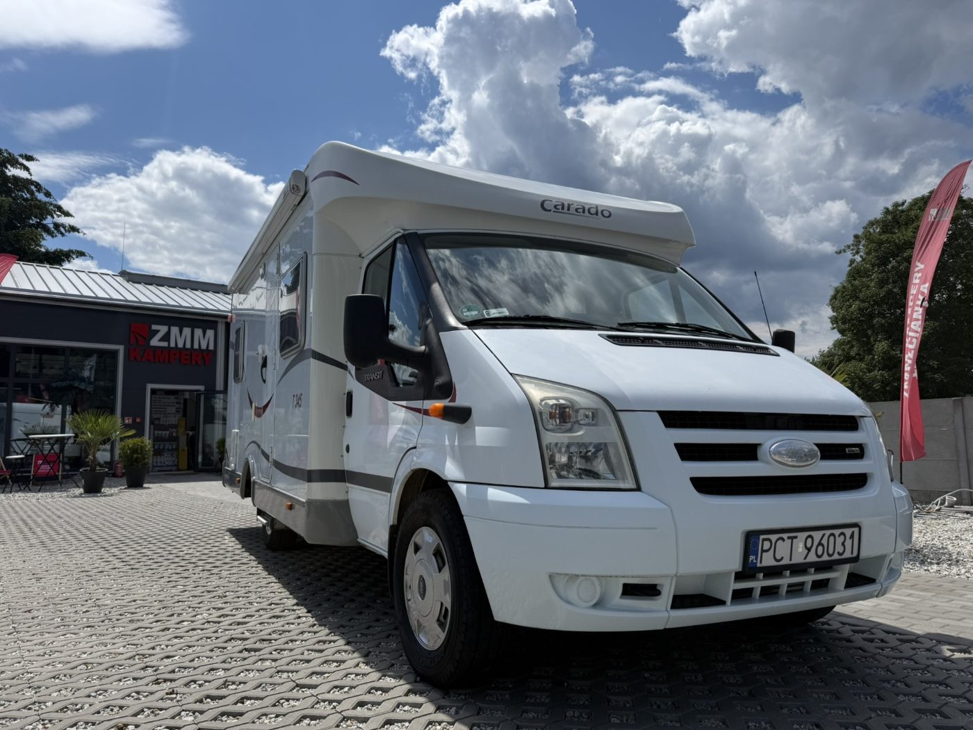 Carado T345 (2008) | Półintegra | Łóżko francuskie | 2.2 TDCi 140 KM | 88 TYS. PRZEBIEG